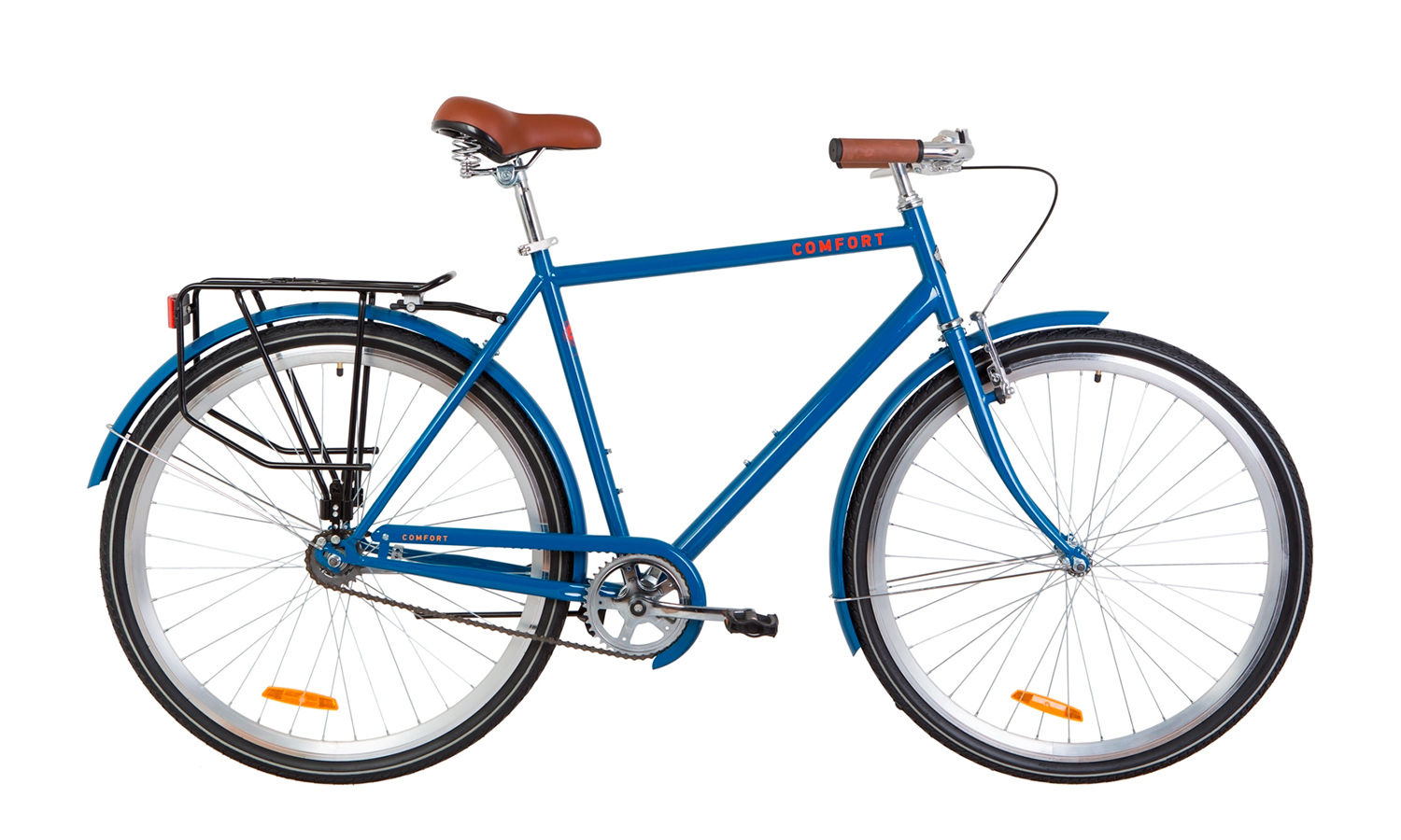 Фотографія Велосипед 28" Dorozhnik COMFORT MALE (2019) 2019 blue